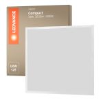 Ledvance LED Panel Kompakt Aluminium Vit 33W 3630lm - 840 Kallvit | 60x60cm