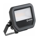 Ledvance LED Strålkastare Aluminium Svart 8W 1200lm 100D - 865 Dagsljus | IP66 - Symmetrisk