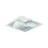 Philips LED Downlight LuxSpace Fyrkant DN572B 20.9W 2600lm 80D - 830 Varm Vit | 214mm - Aluminium Reflektor