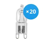 Flerpack 20x Osram Halogen G9 HaloPin Eco 60W