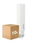 Flerpack 10x Philips CorePro PL-C LED 6.5W 700lm - 830 Varm Vit | 4-Stift - Ersättare 18W