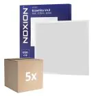 Flerpack 5x Noxion LED Panel Ecowhite V4.0 28W 3200lm - 830 Varm Vit | 60x60cm - UGR 