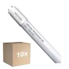 Flerpack 10x Noxion LED Rör T8 Avant Extreme (EM/Mains) Ultra Output 8.4W 1350lm - 830 Varm Vit | 60cm - Ersättare 18W