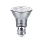 Philips Master Value LED Lampa Reflektor E27 PAR20 6W 500lm 40D - 927 Extra Varm Vit | Bästa färgåtergivning - Dimbar - Ersättare 50W